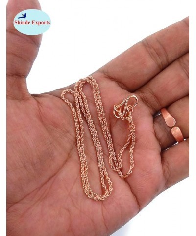 pure copper necklac hasli eneck chain for women Design 3 $14.10 Necklaces