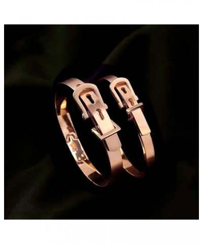 Gold Silver Rose Gold Plated Bracelets for Men Women Roman Numeral Bangle Bracelet Stainless Steel Personalized Engraved Unis...