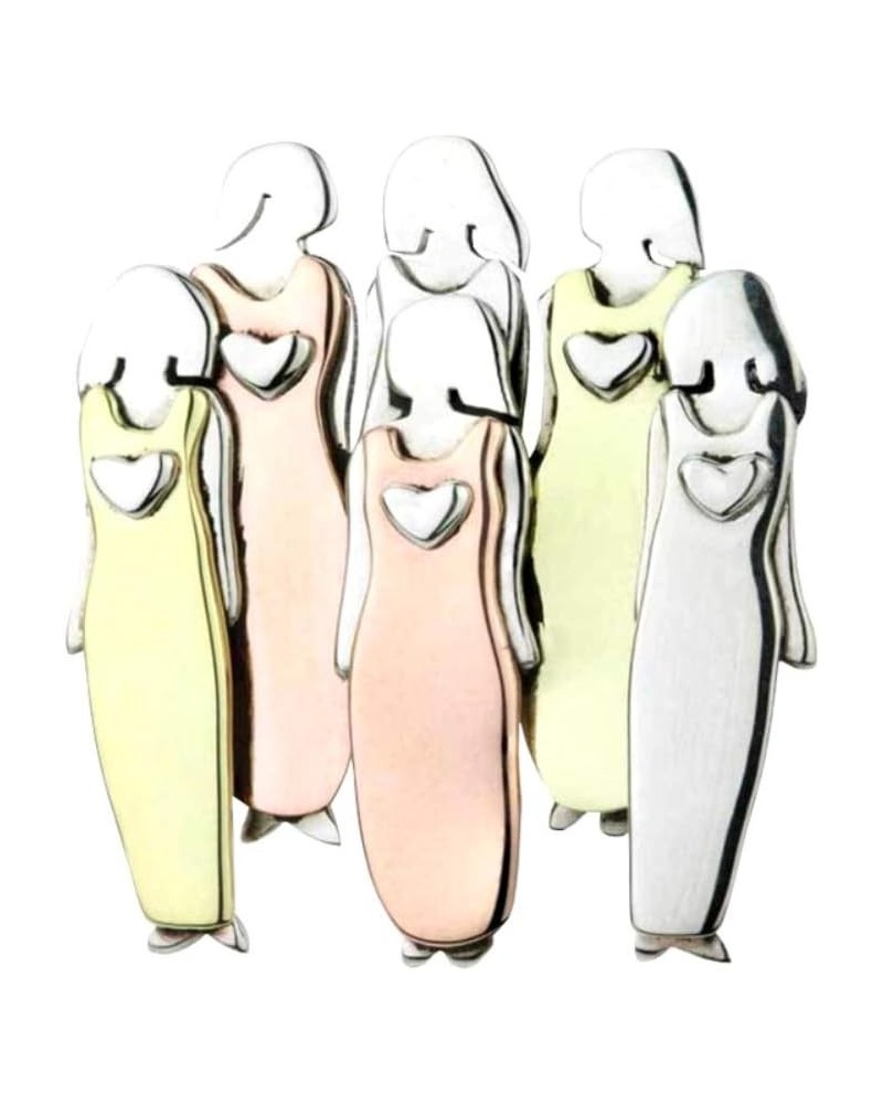 Brooch Pins for Women, Fashion Best Friends Sisters Brooch Pin Shirt Cardigan Badge Xmas Gift (6 Sisters) $6.95 Brooches & Pins