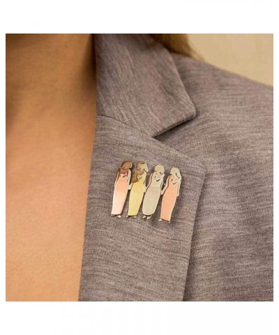 Brooch Pins for Women, Fashion Best Friends Sisters Brooch Pin Shirt Cardigan Badge Xmas Gift (6 Sisters) $6.95 Brooches & Pins