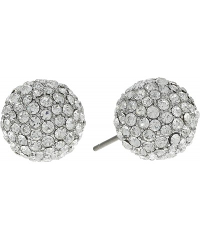 Women's Beaming Bright Studs Clear/Silver Regular $16.62 Earrings