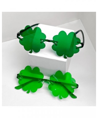 St Patricks Day Earrings and Sunglasses for Women Saint Patrick Day Accessories Green Shamrock Clover Style Party Favors Comp...