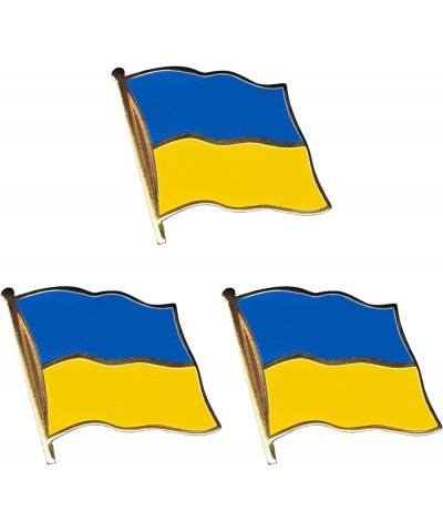 Ukraine Flag Pin 3PCS $15.48 Brooches & Pins