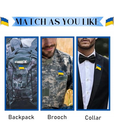 Ukraine Flag Pin 3PCS $15.48 Brooches & Pins