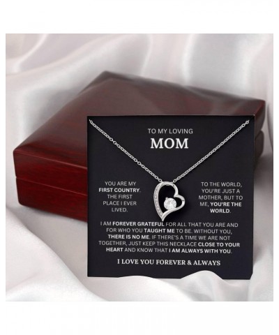 Mom Necklace for Women, Mom Gifts from Daughters Son, Mom Birthday Gifts from Daughter, Mother Daughter Necklace Gift, Mom Je...