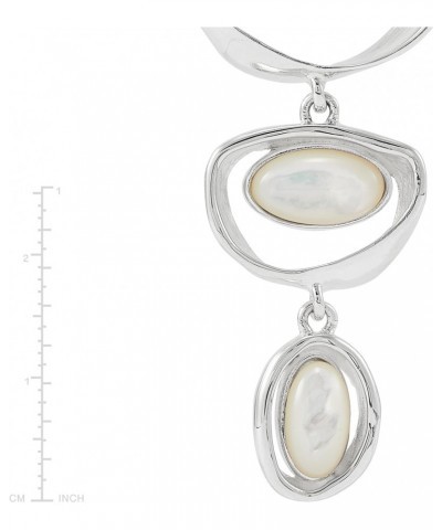 'Bold Mix' Sterling Silver Mother-of-Pearl Pendant Necklace, 16" + 2 $66.50 Necklaces