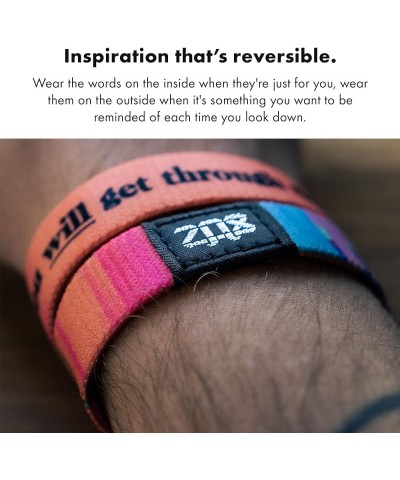 Bracelets — Stretchy Elastic Band with Motivational Affirmations and Beautiful Artwork, Great Gift for Men, Women, and Kids Y...