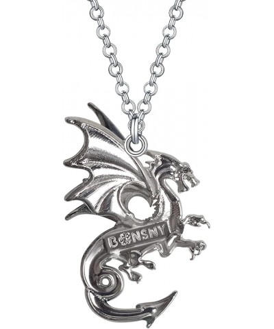 Enamel Alloy Cute Animals Dragon Necklace Fashion Ancient Dragon Pendant Jewelry for Women Girls Gifts Charms Accessories Clo...