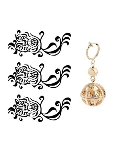 Hanemiya Kazutora Earring with Tattoo for Anime Hanma Shuji Stickers Cosplay Prop (4651-01) 4651-02 $9.85 Earrings