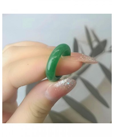 Jade Rings for Women,Good Luck Green Jade Rings for Men,Size 6-12 6 alloy $8.39 Rings