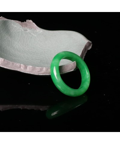 Jade Rings for Women,Good Luck Green Jade Rings for Men,Size 6-12 6 alloy $8.39 Rings