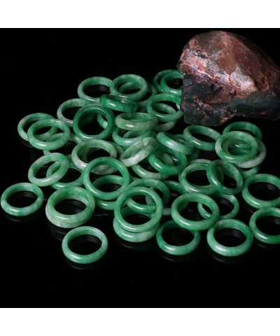 Jade Rings for Women,Good Luck Green Jade Rings for Men,Size 6-12 6 alloy $8.39 Rings