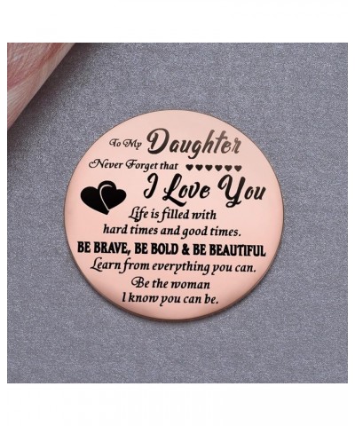 Send a Little Pocket Hug Token Coin Keepsake Gift, To My Daughter Thinking of You Gifts, Long Distance Missing You Gifts, Pos...