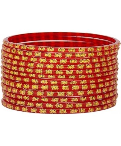 JD'Z Indian Jewelry Bangles Bollywood Bangle set bracelets for women Bridal Ethnic Dailywear Glass Bangles Set For Women Trad...