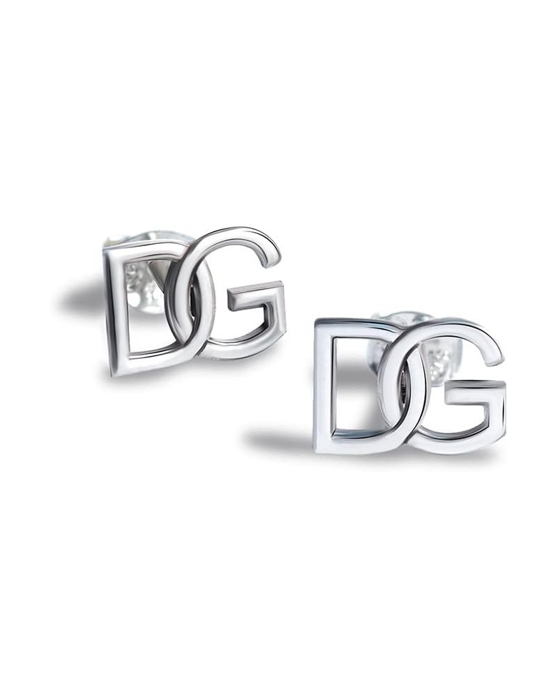 Initial Earrings for Women Initial Earrings Available in Gold, Silver, Rose Gold and White Gold 14k White Gold $22.77 Earrings