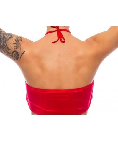 Women's Flowy Center Ring Top Red $11.10 Rings