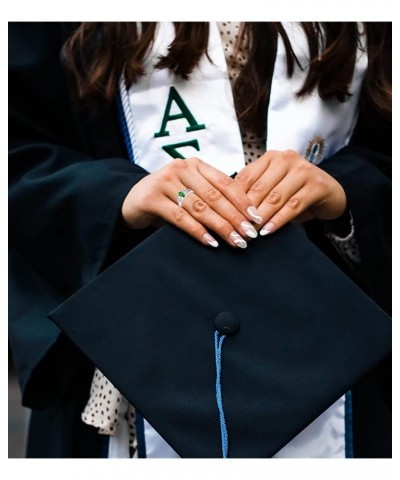 Personalized Custom Class Ring for Women High School and College Graduation Gifts for Her Sterling Silver Women's (Ladies) Gr...