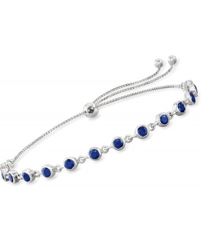 2.70 ct. t.w. Sapphire Bolo Bracelet in Sterling Silver $38.04 Bracelets