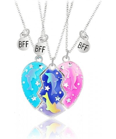 Friendship Necklace for 2 Girls BFF Necklace Best Friend Necklace for Women Matching Half Butterfly Pendant Necklaces Jewelry...