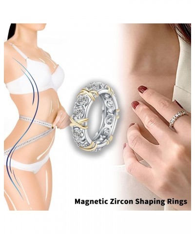 Magnetology Moissanite Diamond Ring 12 Purple 2PCS $8.54 Rings