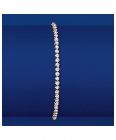 14kt Gold Diamond Tennis Bracelets H-I Color I2 Clarity 2.00 ct. t.w. in Yellow Gold 8.0 Inches $546.00 Bracelets