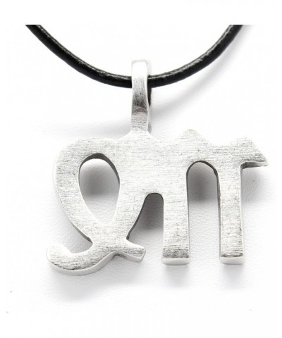 Pewter Zodiac Astrology and Astrological Birthday Pendant on Leather Necklace Virgo-The Virgin (Aug 24-Sept 23) $8.37 Necklaces