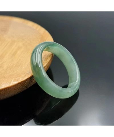 Mens Womens Natural Genuine Real Green Jade Band Ring Size 5-12 Green 7 $12.99 Rings