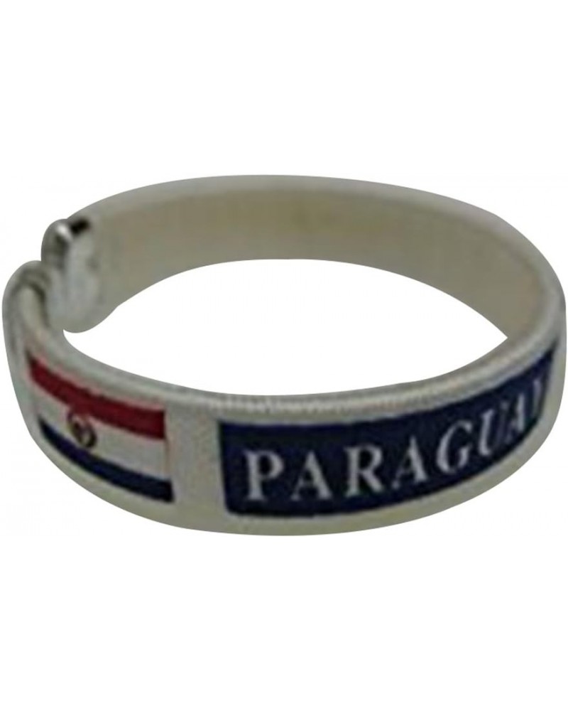 Flag C Bracelets Wristbands - America Country: Paraguay $5.82 Others