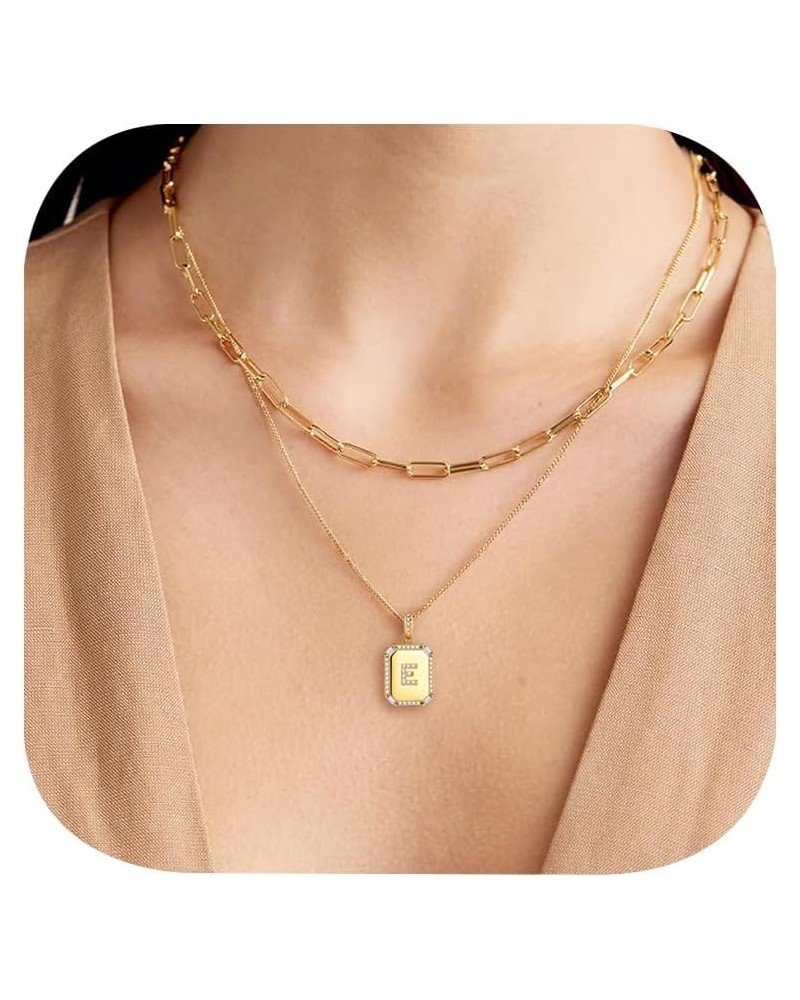 ??????? ???????? ??? ????? ????? 14K Dainty Gold ??????? ????????? ????? ?????? ???????? Diamond Tag A-Z Personalized Monogra...