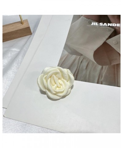 Rose Flower Small Brooches Pins Delicate Camellia Flowers Brooch Classic for Wedding Party Dance Banquet for Women Teen Girls...