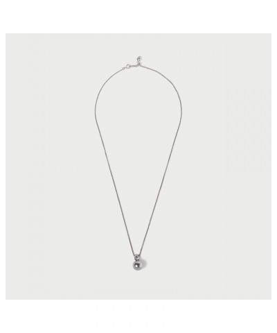 Single Pearl Pendant Necklace Cubic Zircon Women's Necklace Women's Necklace Gift Fashion Jewelry Gray $12.18 Necklaces