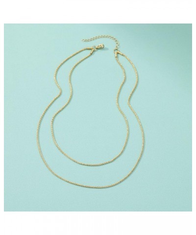 Layered Choker Necklaces for Women Coin/Circle/Pearl/Heart Pendant 18K Gold Plated Paperclip/Snake Chain Necklace Layering Ne...