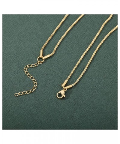 Layered Choker Necklaces for Women Coin/Circle/Pearl/Heart Pendant 18K Gold Plated Paperclip/Snake Chain Necklace Layering Ne...