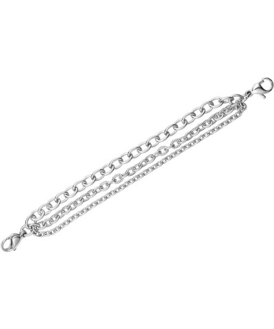 Tri-Strand Stainless Steel Interchangeable Medical Alert Replacement Bracelet for Women 6.5 $18.92 Bracelets