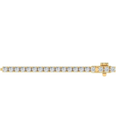 2 to 7 Carat Diamond Tennis Bracelet in 14K Gold (7 Inch) - IGI Certified (I1-I2 Clarity) Yellow Gold 2.0 carats $777.10 Brac...