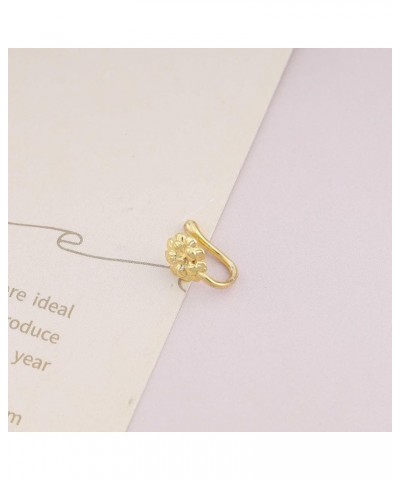 Boho Fake Septum Nose Ring Crystal Star Nose Ring Gold Cz Nose Cuff Ring Star Non Piercing Nose Ring U Shape Clip On Nose Rin...