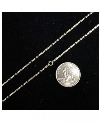 Solid REAL 14K Gold 1.5mm Valentino Chain Necklace in Tri Color with Spring Ring Clasp 20.0 Inches $40.32 Necklaces