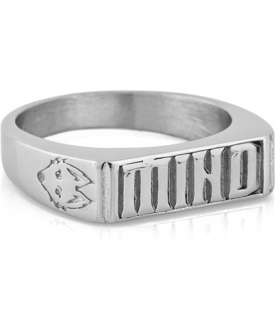 Statement ring | Stackable ring Men's Women Stainless Steel Designer Silver At least $16.47 Others