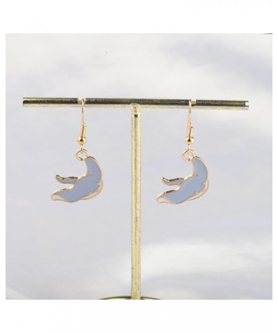 Stingray Dangle Earrings Gift For Stingray Lovers Always Remember You're Braver Than You Believe Jewelry Stingray Dangle Earr...