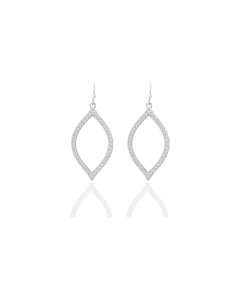 I Can't Say"I Do" Without You | Bridesmaid Earrings for Women Girls, 1-4-6-8 Sets Marquise Shape Drop Dangle Earrings for Wed...