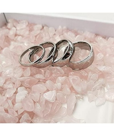 Men Women Stainless Steel Smooth Rings 4MM Width,Gold,High Palted 6mm Sliver $8.70 Rings