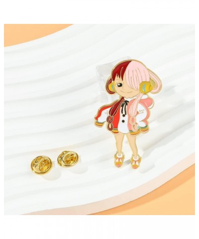 Anime Onepiece Enamel Pins for Backpack - Anime Brooch Pins for Hat Clothing Bag Halloween Luffy Chopper Cosplay Costume Gift...