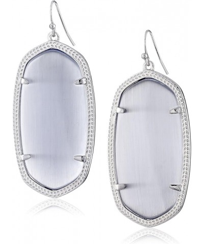 Danielle Statement Earrings for Women, Fashion Jewelry Rhodium/Slate $40.15 Earrings