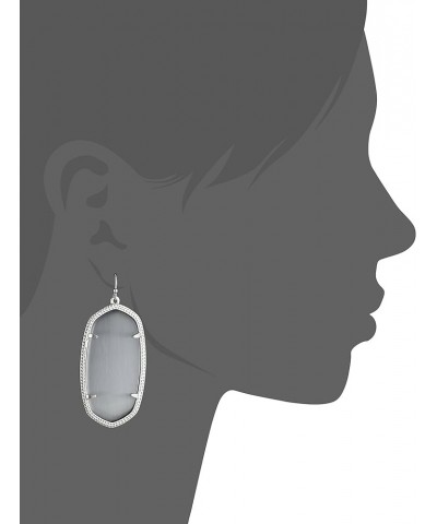 Danielle Statement Earrings for Women, Fashion Jewelry Rhodium/Slate $40.15 Earrings