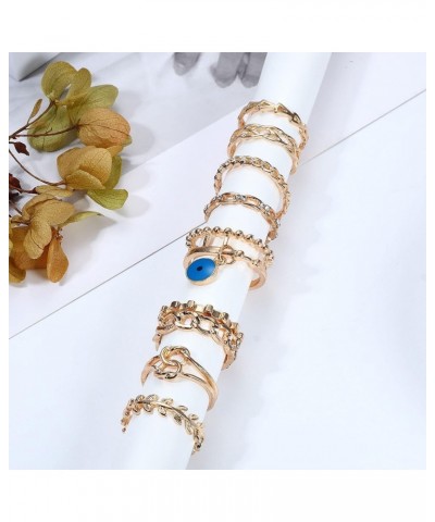 66pcs Gold Silver Knuckle Rings for Women Stackable Mid Finger Joint Ring Set Retro Vintage Boho Rings Aesthetic Stacking Cry...