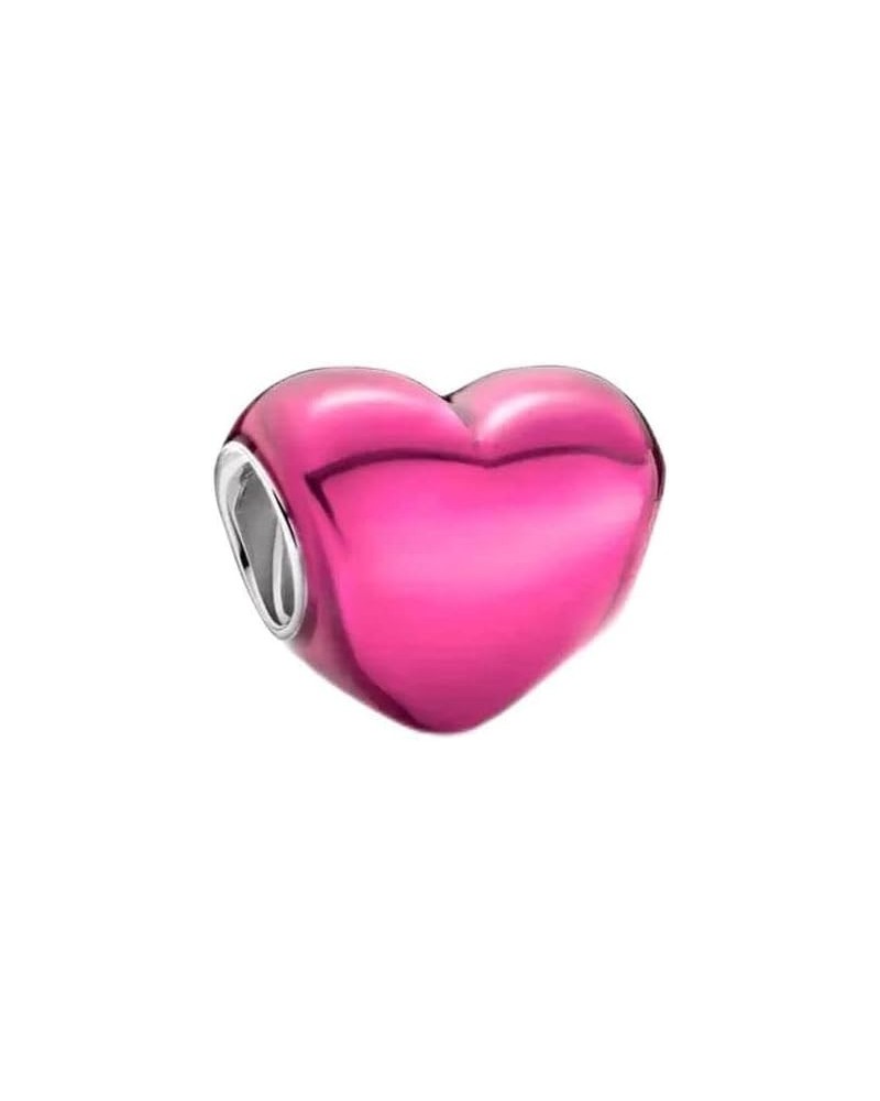 Heart Animal Family Charm 925 Sterling Silver Bead for Charm Bracelets and Necklaces with 5A Cubic Zirconia, Birthday Mothers...