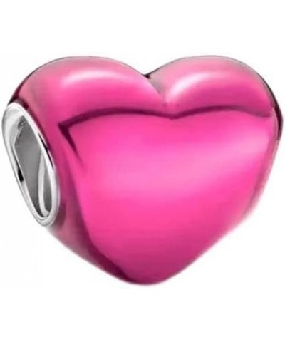 Heart Animal Family Charm 925 Sterling Silver Bead for Charm Bracelets and Necklaces with 5A Cubic Zirconia, Birthday Mothers...