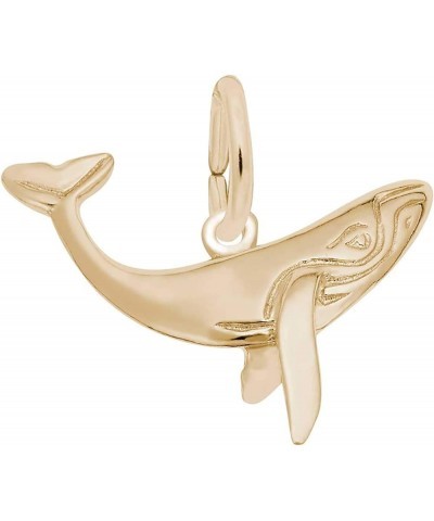 Whale Charm yellow-gold $17.23 Bracelets