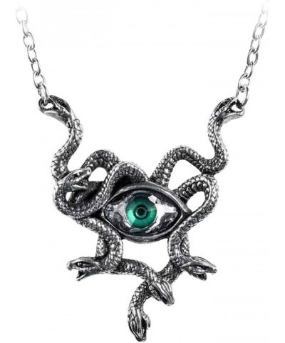 Alchemy of England Gorgons Eye Necklace, Silver $45.78 Necklaces