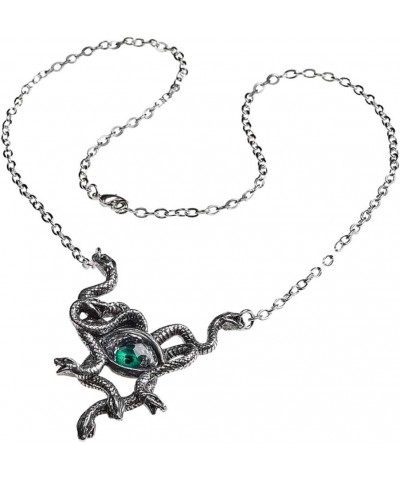 Alchemy of England Gorgons Eye Necklace, Silver $45.78 Necklaces